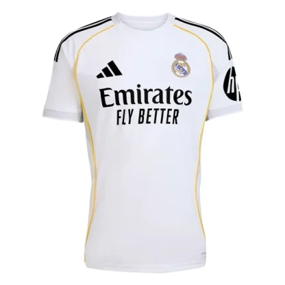Real Madrid Herr Hemmatröja 2025/26 – Kylian Mbappé 10 – Kortärmad Fotbollströja-1