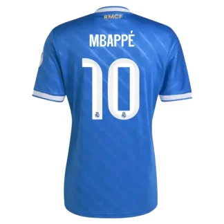 Real Madrid Herr Tredjetröja 2025/26 – Kylian Mbappé 10 – Kortärmad Fotbollströja