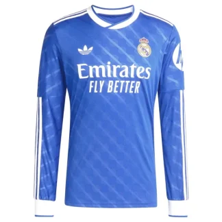 Real Madrid Herr Tredjetröja 2025/26 – Långärmad Fotbollströja