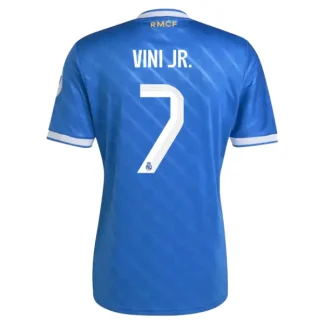 Real Madrid Herr Tredjetröja 2025/26 – Vinicius Junior 7 – Kortärmad Fotbollströja