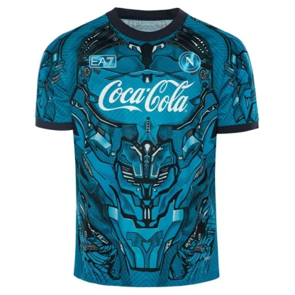 SSC Napoli Förmatchtröja 2025/26 – Kortärmad Fotbollströja
