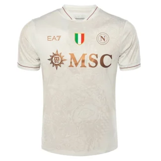 SSC Napoli Herr Bortatröja 2025/26 – Kortärmad Fotbollströja