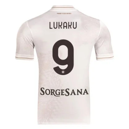 SSC Napoli Herr Bortatröja 2025/26 – Romelu Lukaku 9 – Kortärmad Fotbollströja