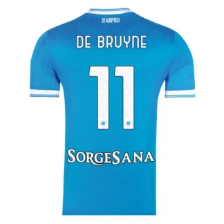 SSC Napoli Herr Hemmatröja 2025/26 – Kevin De Bruyne 11 – Kortärmad Fotbollströja