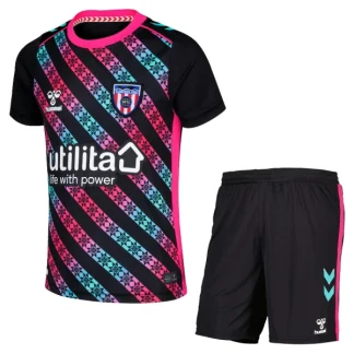 Sunderland Hummel Målvaktsställ Barn 2025/26 – Kortärmad Fotbollsställ med Shorts