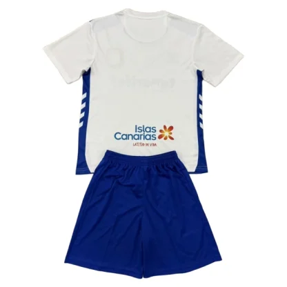 Tenerife Barn Hemmaställ 2025/26 – Kortärmad Fotbollströja + Shorts-1