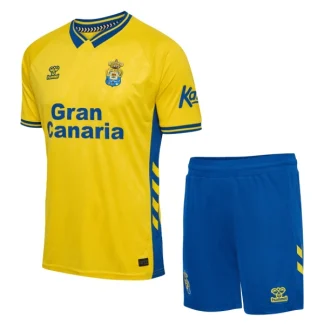 U.D. Las Palmas Barn Hemmaställ 2025/26 – Kortärmad Fotbollsställ med Shorts