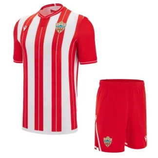 UD Almería Barn Hemmaställ 2025/26 – Kortärmad Fotbollsställ med Shorts