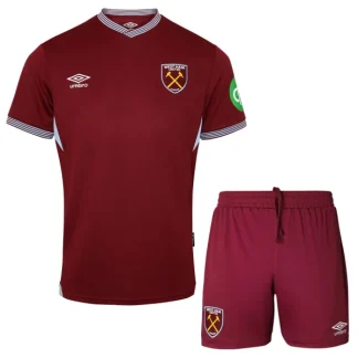 West Ham United Barn Hemmaställ 2025/26 – Kortärmad Fotbollsställ med Shorts
