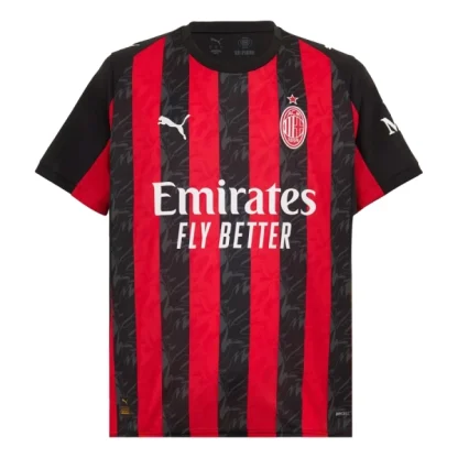 AC Milan Hemmatröja 2025/26 Kortärmad Fotbollströja