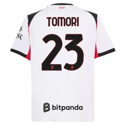 AC Milan Herr Bortatröja 2025/26 – Fikayo Tomori 23 – Kortärmad Fotbollströja