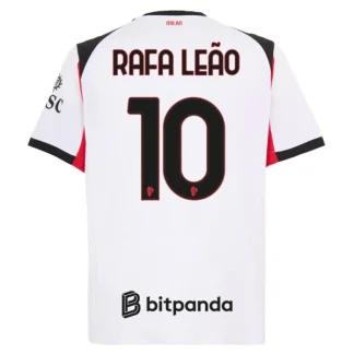 AC Milan Herr Bortatröja 2025/26 – Rafael Leão 10 – Kortärmad Fotbollströja
