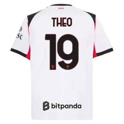 AC Milan Herr Bortatröja 2025/26 – Theo Hernandez 19 – Kortärmad Fotbollströja