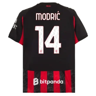 AC Milan Herr Hemmatröja 2025/26 – Luka Modrić 14 – Kortärmad Fotbollströja