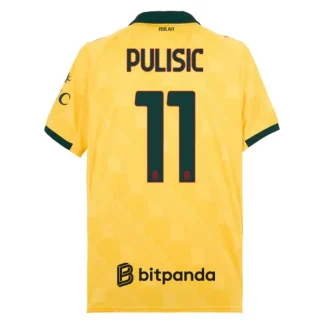 AC Milan Herr Tredjetröja 2025/26 – Christian Pulisic 11 – Kortärmad Fotbollströja