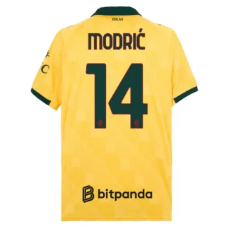 AC Milan Herr Tredjetröja 2025/26 – Luka Modrić 14 – Kortärmad Fotbollströja