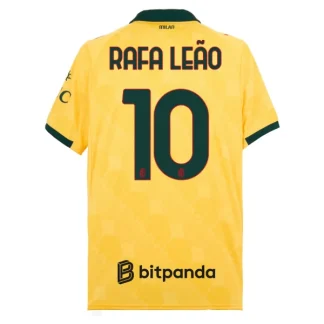AC Milan Herr Tredjetröja 2025/26 – Rafael Leão 10 – Kortärmad Fotbollströja