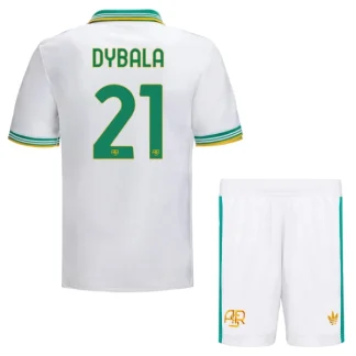AS Roma Barn Tredjeställ 2025/26 – Paulo Dybala 21 – Kortärmad Fotbollströja + Shorts