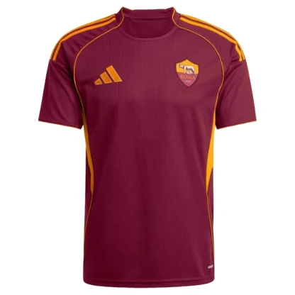 AS Roma Hemmatröja 2025/26 Herr Kortärmad Fotbollströja