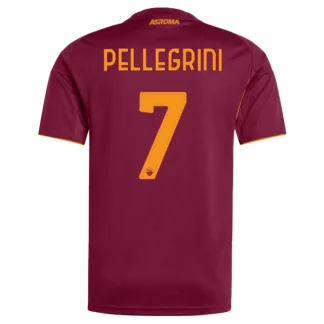 AS Roma Herr Hemmatröja 2025/26 – Lorenzo Pellegrini 7 – Kortärmad Fotbollströja