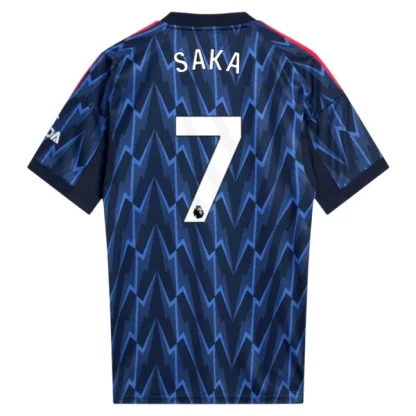 Arsenal Herr Bortatröja 2025/26 – Bukayo Saka 7 – Kortärmad Fotbollströja