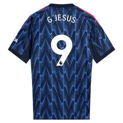 Arsenal Herr Bortatröja 2025/26 – Gabriel Jesus #9 – Kortärmad Fotbollströja