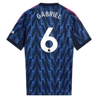 Arsenal Herr Bortatröja 2025/26 – Gabriel Magalhães 6 – Kortärmad Fotbollströja