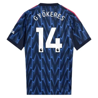 Arsenal Herr Bortatröja 2025/26 – Viktor Gyökeres 14 – Kortärmad Fotbollströja