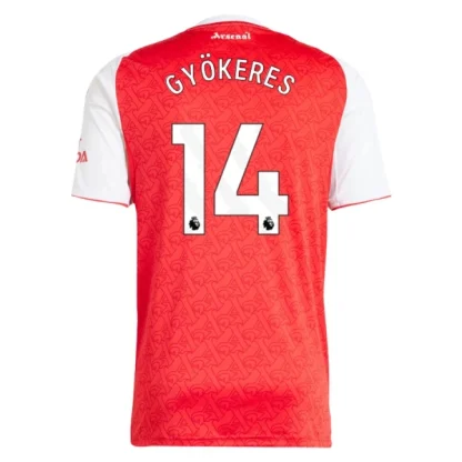 Arsenal Herr Hemmatröja 2025/26 – Viktor Gyökeres 14 – Kortärmad Fotbollströja