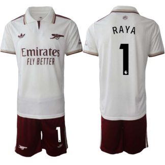 Arsenal Herr Tredjeställ 2025/26 – David Raya 1 – Kortärmad Fotbollströja + Shorts