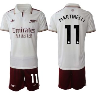 Arsenal Herr Tredjeställ 2025/26 – Gabriel Martinelli 11 – Kortärmad Fotbollströja + Shorts