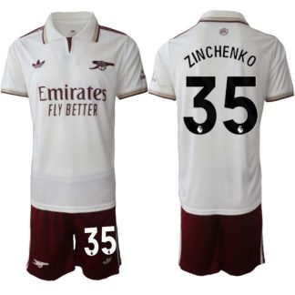 Arsenal Herr Tredjeställ 2025/26 – Oleksandr Zinchenko 35 – Kortärmad Fotbollströja + Shorts