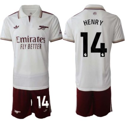 Arsenal Herr Tredjeställ 2025/26 – Thierry Henry 14 – Kortärmad Fotbollströja + Shorts