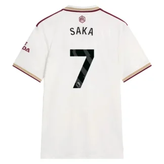 Arsenal Herr Tredjetröja 2025/26 – Bukayo Saka 7 – Kortärmad Fotbollströja