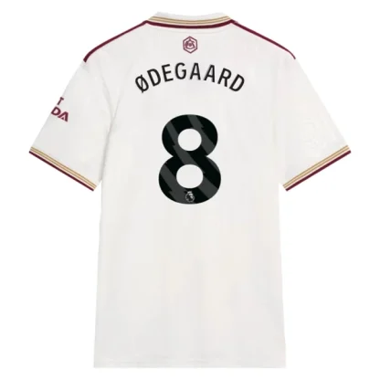 Arsenal Herr Tredjetröja 2025/26 – Martin Ødegaard 8 – Kortärmad Fotbollströja