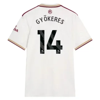 Arsenal Herr Tredjetröja 2025/26 – Viktor Gyökeres 14 – Kortärmad Fotbollströja