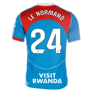 Atlético Madrid Herr Tredjetröja 2025/26 Robin Le Normand 24 Kortärmad Fotbollströja