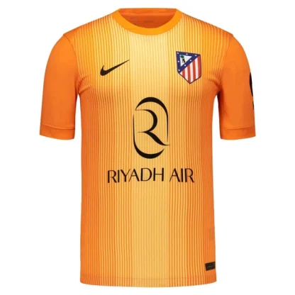 Atlético Madrid Målvaktströja Herr 2025-26 Orange Kortärmad Fotbollströja