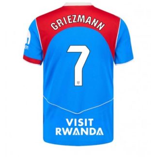 Atlético Madrid Tredjetröja 2025/26 Herr Antoine Griezmann #7 Kortärmad
