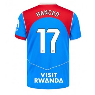 Atlético Madrid Tredjetröja 2025/26 Herr Dávid Hancko #17 Kortärmad