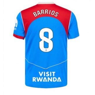 Atlético Madrid Tredjetröja 2025/26 Herr Pablo Barrios #8 Kortärmad