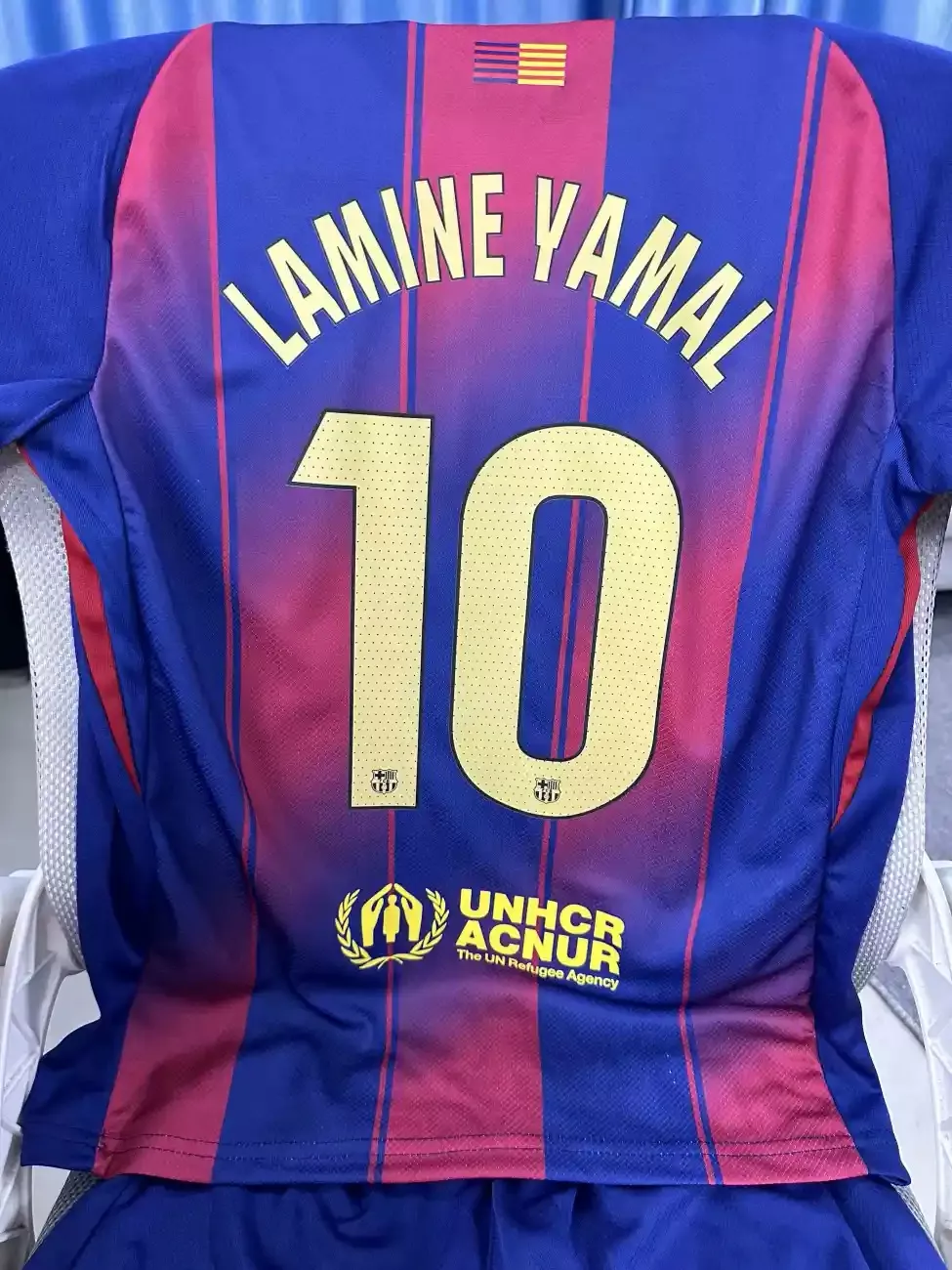 Barcelona tröja Lamine Yamal-1