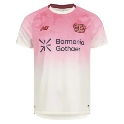 Bayer 04 Leverkusen Bortatröja 2025/26 Kortärmad Fotbollströja