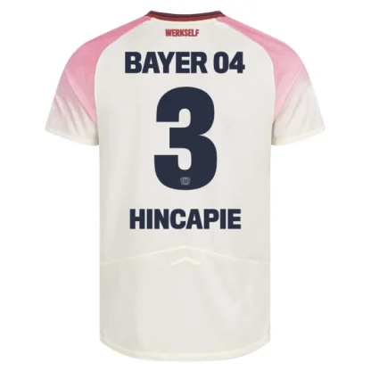 Bayer 04 Leverkusen Herr Bortatröja 2025/26 – Piero Hincapie 3 – Kortärmad Fotbollströja