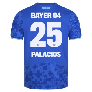 Bayer 04 Leverkusen Herr Tredjetröja 2025/26 – Exequiel Palacios 25 – Kortärmad Fotbollströja