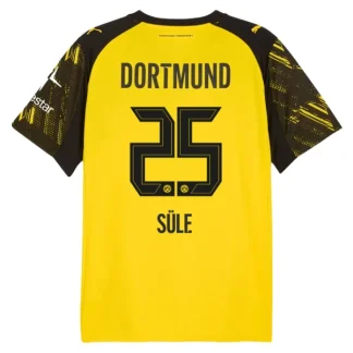 Borussia Dortmund Herr Hemmatröja 2025/26 – Niklas Sule 25 – Kortärmad Fotbollströja