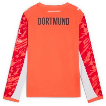Borussia Dortmund Målvaktströja Herr Långärmad Röd 2025-26