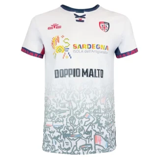 Cagliari Calcio Herr Bortatröja 2025/26 Kortärmad Fotbollströja