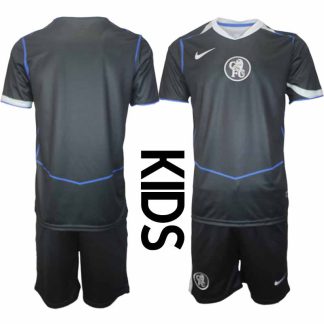 Chelsea Barn Tredjetröja 2025/26 Fotbollsställ med Shorts