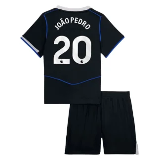 Chelsea FC Barn Tredjeställ 2025/26 João Pedro 20 Kortärmad Tröja + Shorts